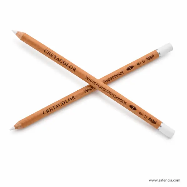 Cretacolor White Charcoal Pastel Pencil 1pc