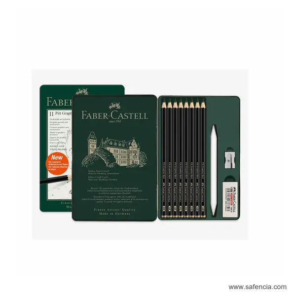 Faber-Castell Pitt Graphite Matt 11-Piece Tin Set