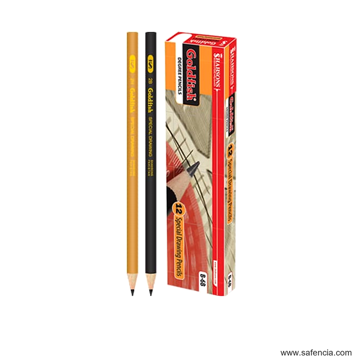 Goldfish Degree Drawing Pencils Pack of 12 product photo 5 - buy in Pakistan from Safencia
