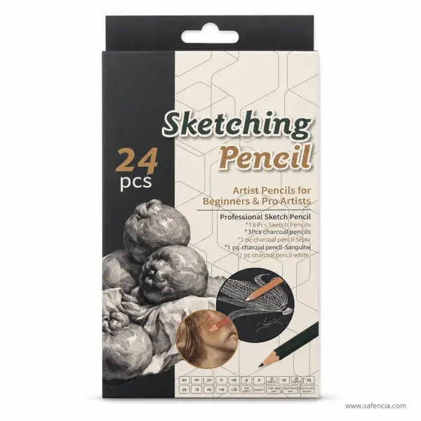Keep Smiling Sketching Pencil Set 24pcs (TB-1024)