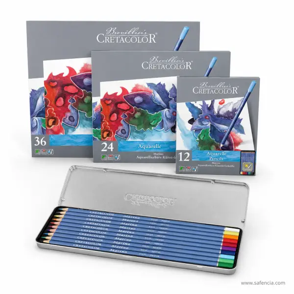 Cretacolor Marino Aquarelle Colour Pencils Set