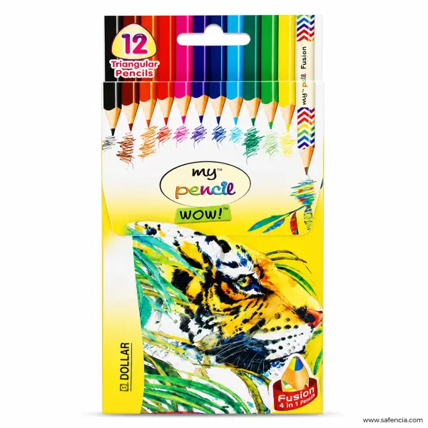 Dollar My Pencil Colour 12 pcs Full Size