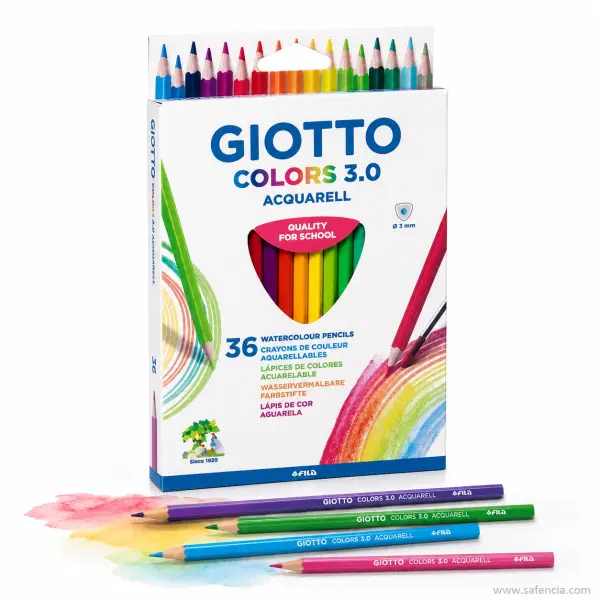 Giotto Colors 3.0 Acquarell Watercolour Pencils