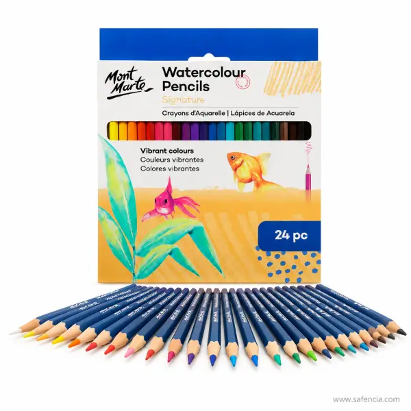 Mont Marte Watercolour Pencils Signature 24pc