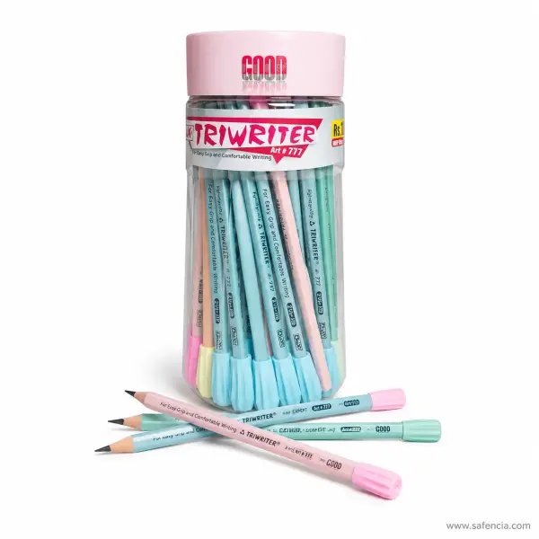 Dux Triwriter Pencil Jar #777, 48 Pieces