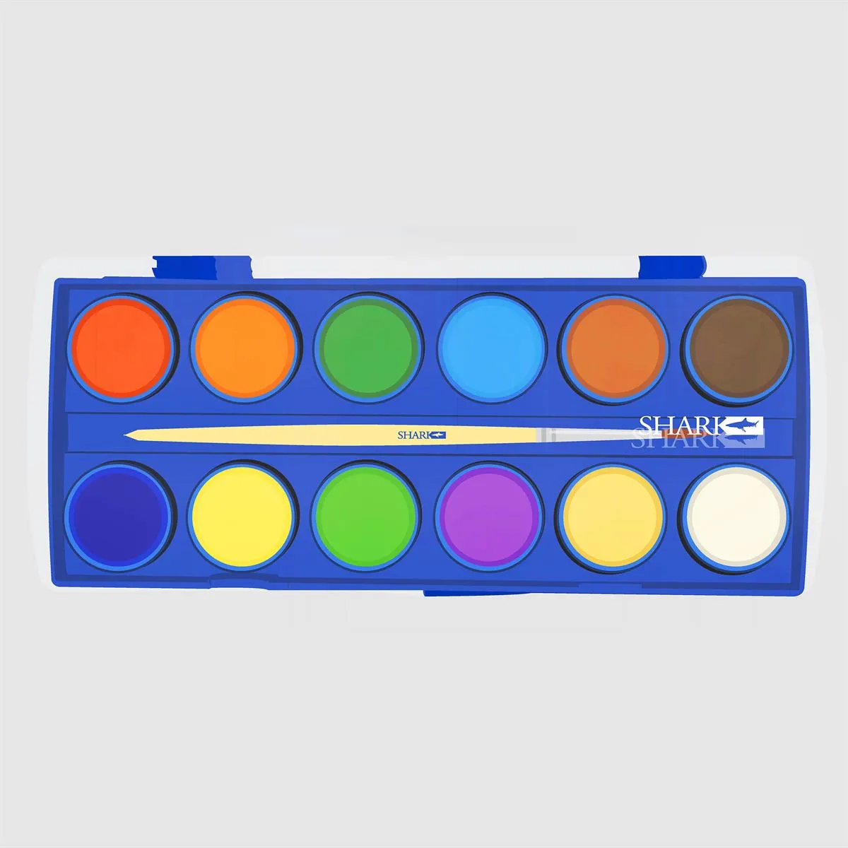 12 Water Colors Kit
