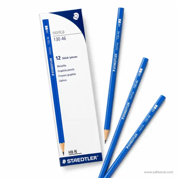 Staedtler Norica 130 46 HB Pencils, Pack of 12