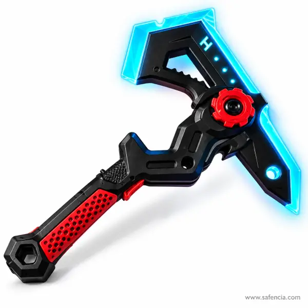 Shadow 2-in-1 Light Sword Axe Toy with Spray Mist and Sound