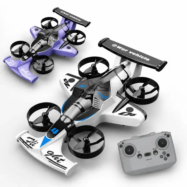 2-in-1 RC Drift Car & Flying Drone