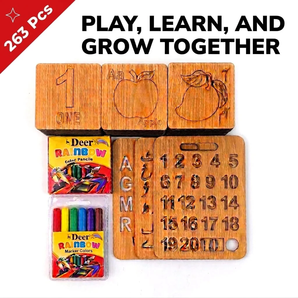 263 PCS 6-in-1 Urdu, English & Math Set product image 3