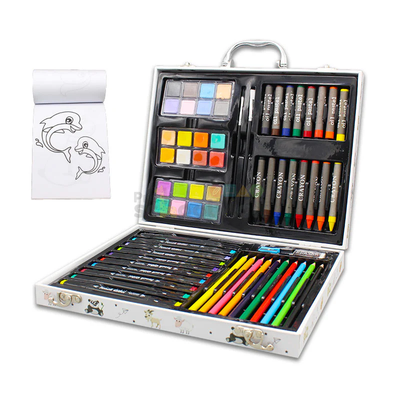 65 Piece Art & Coloring Kit for Kids — Online product image 4