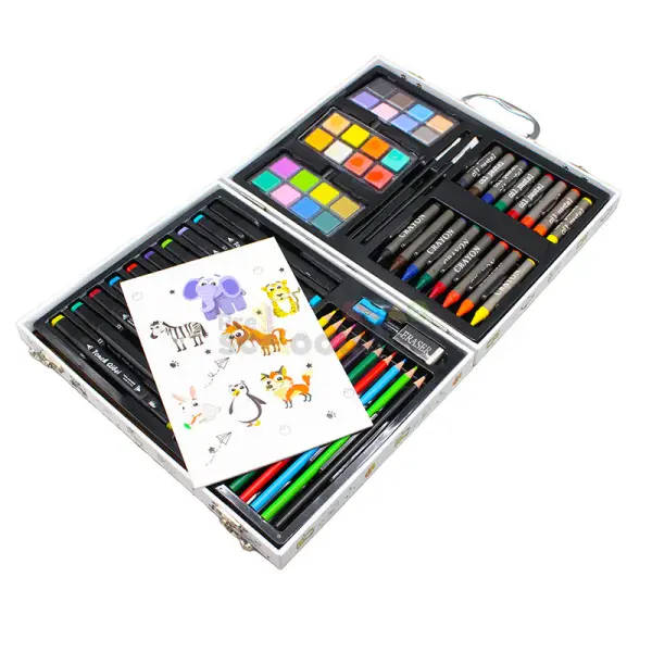 65 PCS Art & Coloring Kit