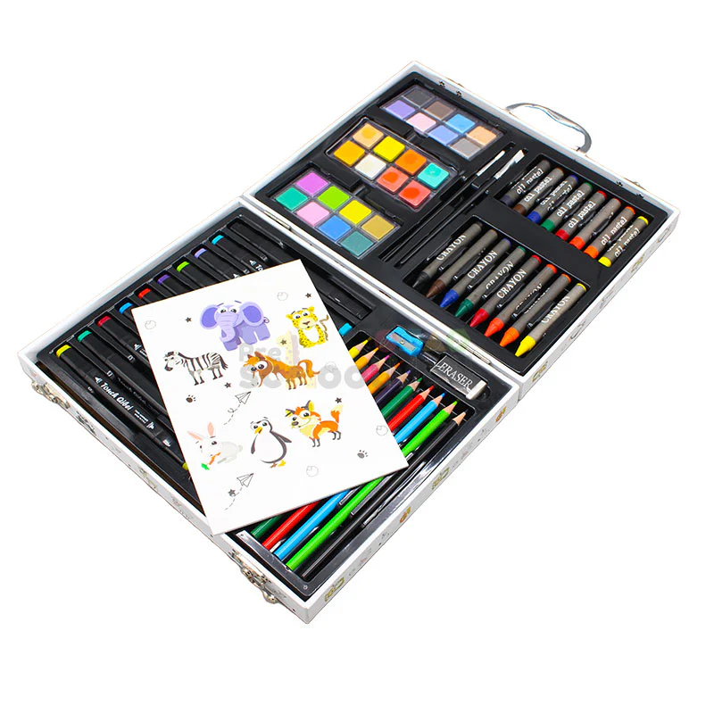 65 PCS Art & Coloring Kit