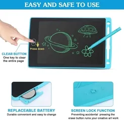 8.5 Inch Kids LCD Writing Tablet with Stylus – Rs. 580 product image 3