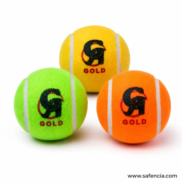 CA Gold Tennis Ball (Pack of 6) in Green, Orange or Yellow