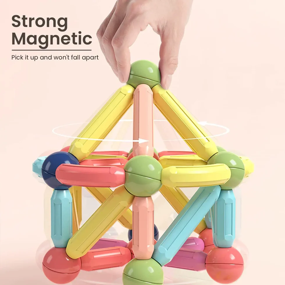 Magnetic Building Blocks Educational Toy 4 - buy in Pakistan from Safencia