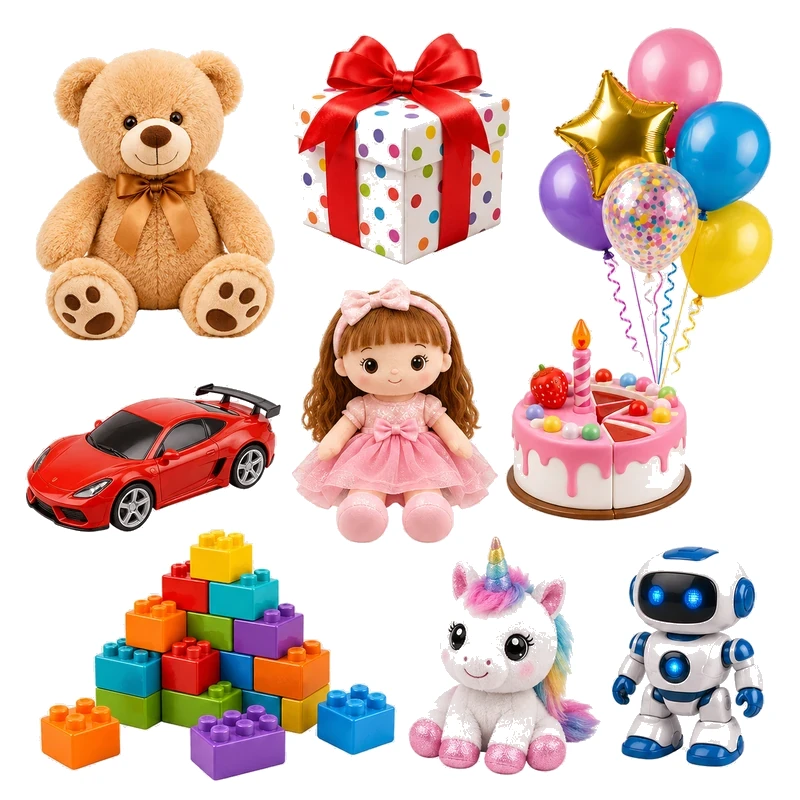 Birthday and gift toys