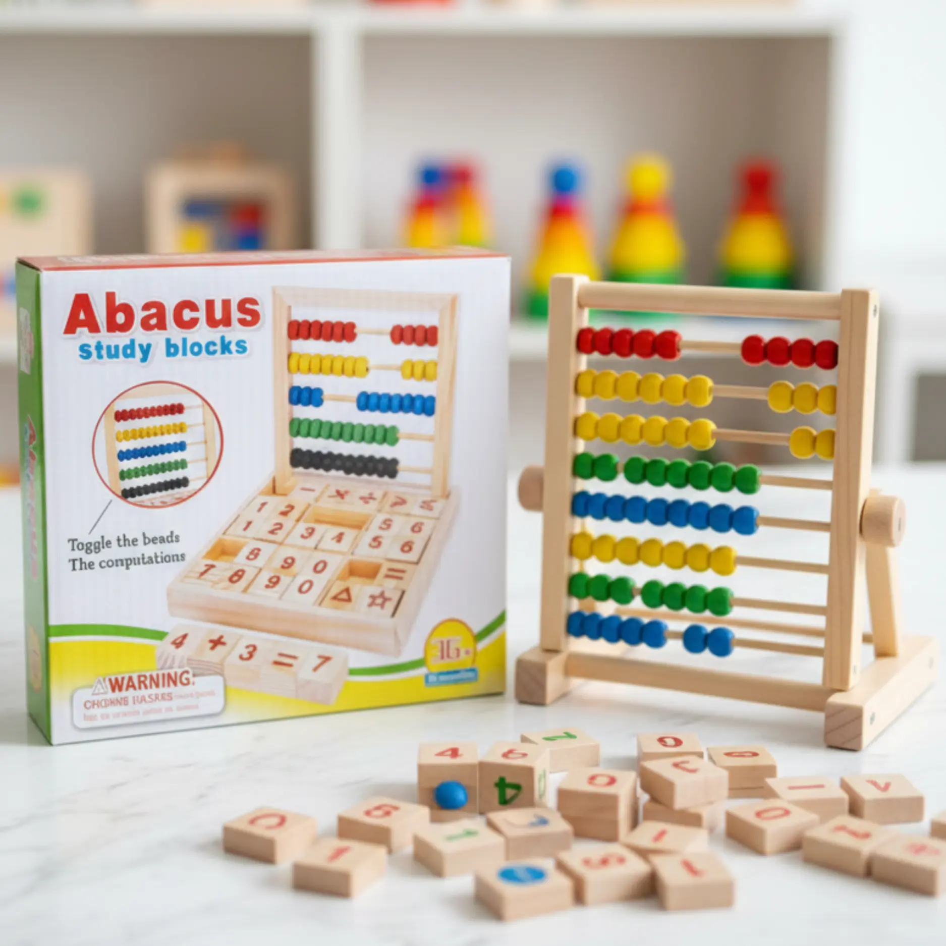 Abacus Study Blocks for Kids Age 3+ product image 4