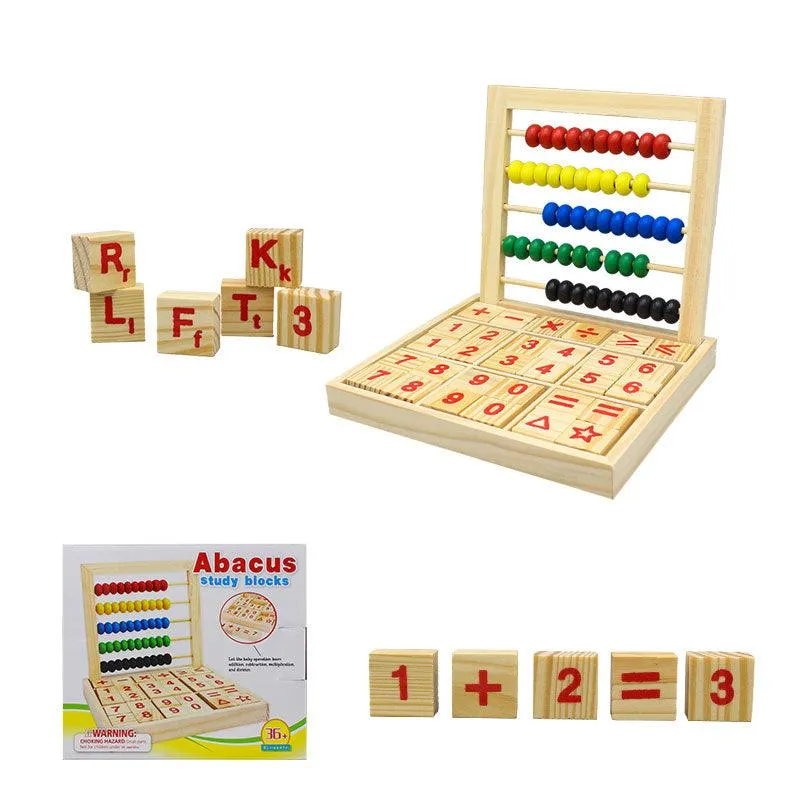 Abacus Study Blocks for Age 3+