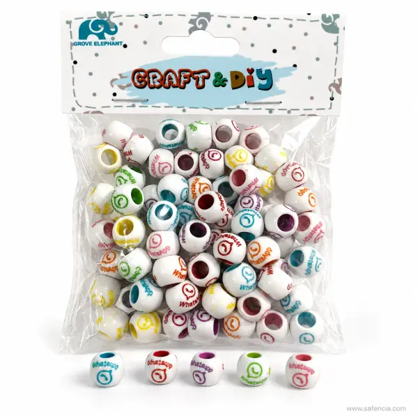 WhatsApp Beads Multicolour Craft Pack