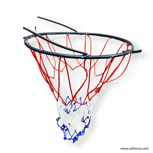 Basketball Iron Ring with Net (15 inch) for Home and Practice