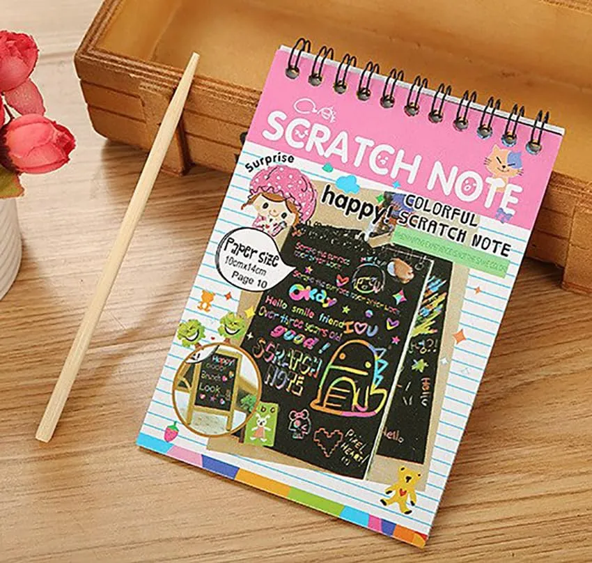Black Magic Rainbow Scratch Paper Book product image 2