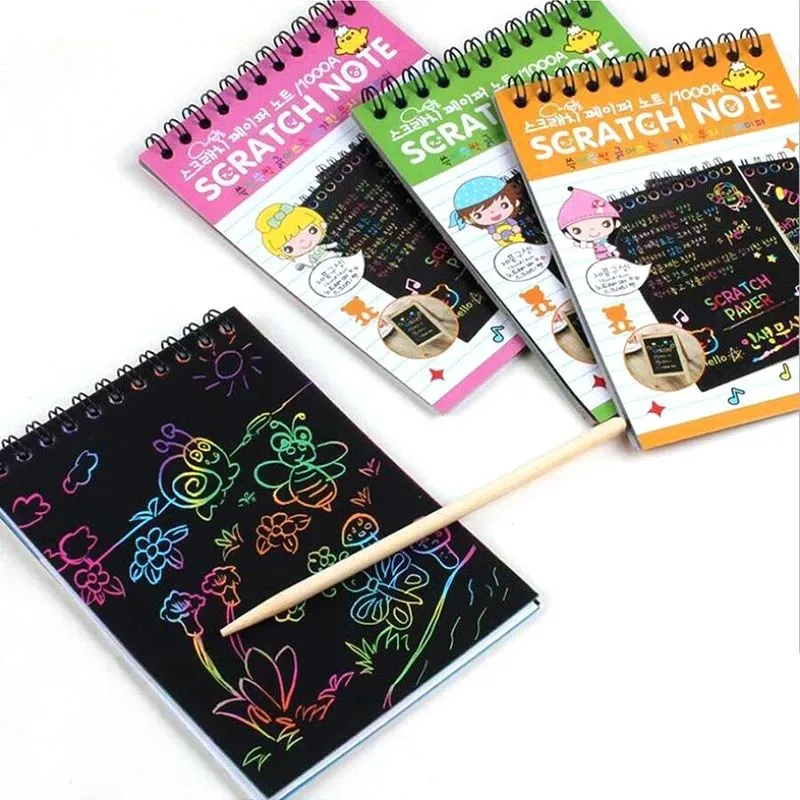 Black Magic Rainbow Scratch Paper Book product image 5