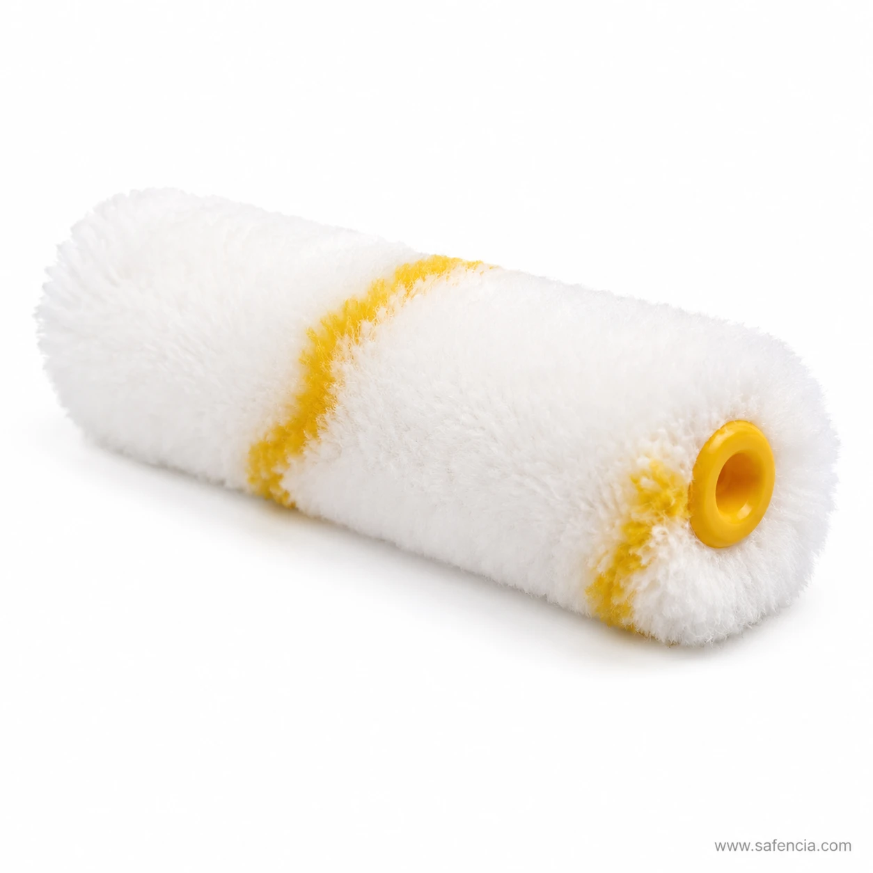 Bluebird Mini Roller Refills 4 inch close-up display showing dense microfiber texture and rounded edge