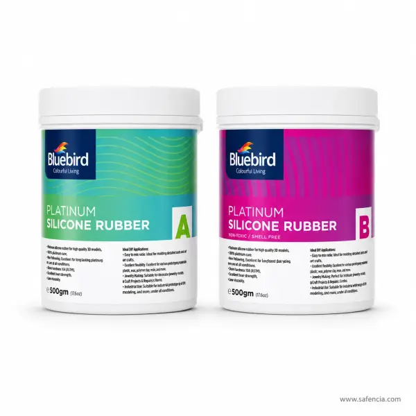 Bluebird Platinum Silicone Liquid Rubber Set of 1 kg