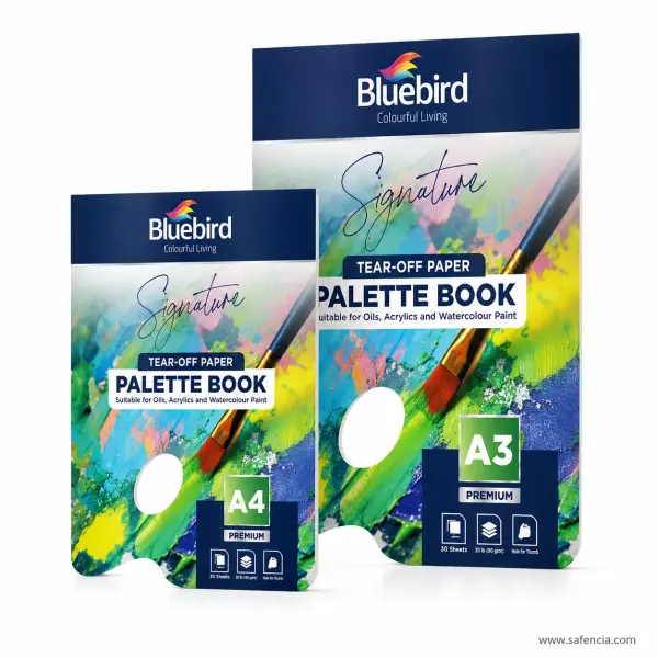 Bluebird Signature Tear-Off Paper Palette Book
