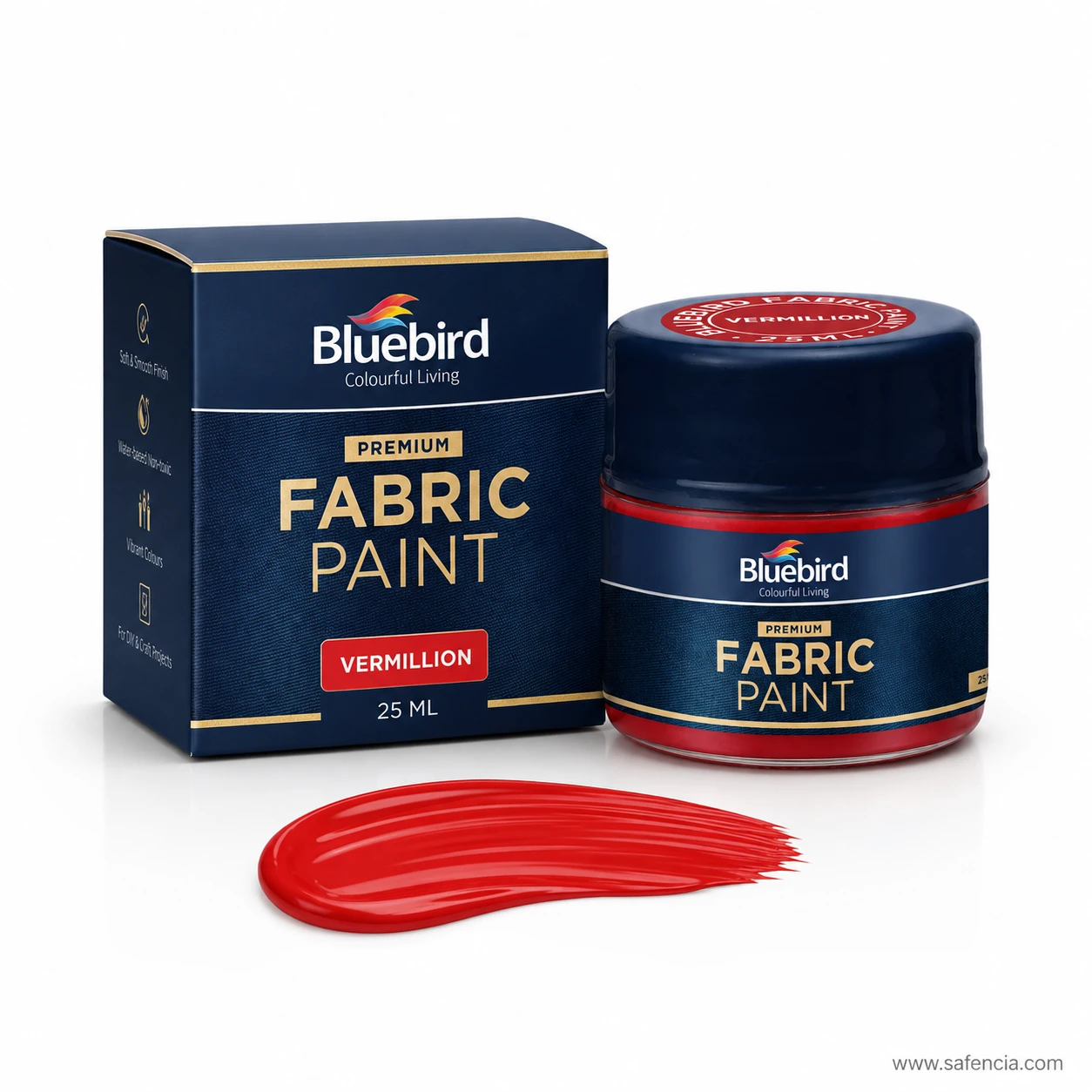 Bluebird Fabric Paints Metallic Shades 25 mL product photo 9 - buy in Pakistan from Safencia