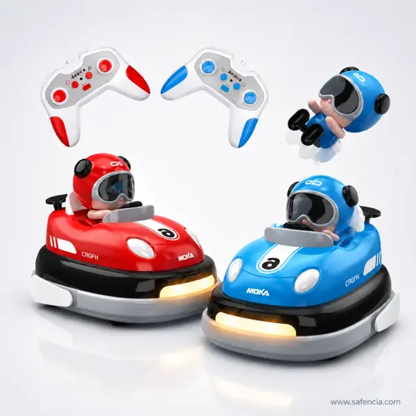 Remote Control Battle Bumper Cars for 2 Players