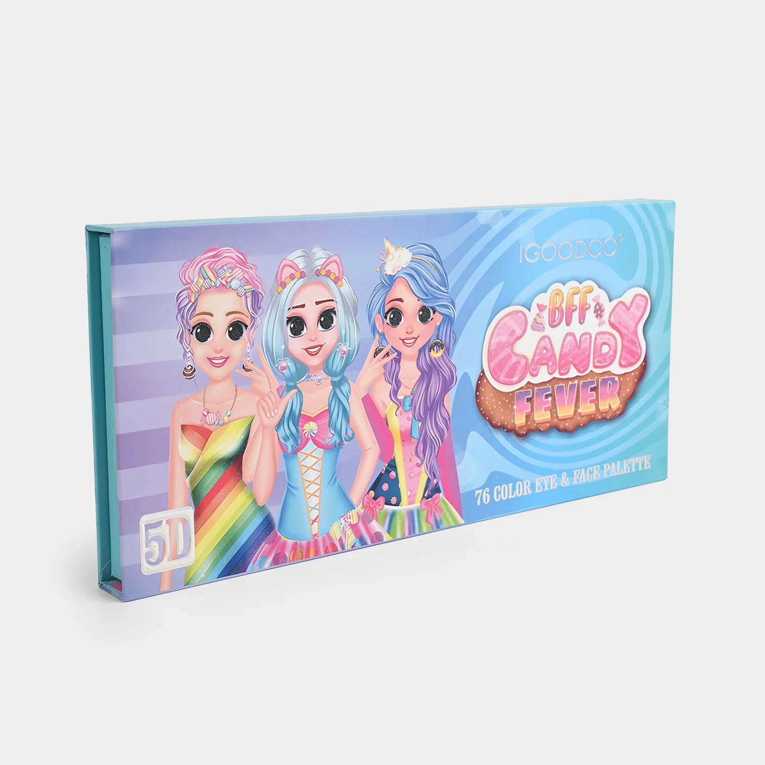 Candy Fever Eye & Face Makeup Palette side view
