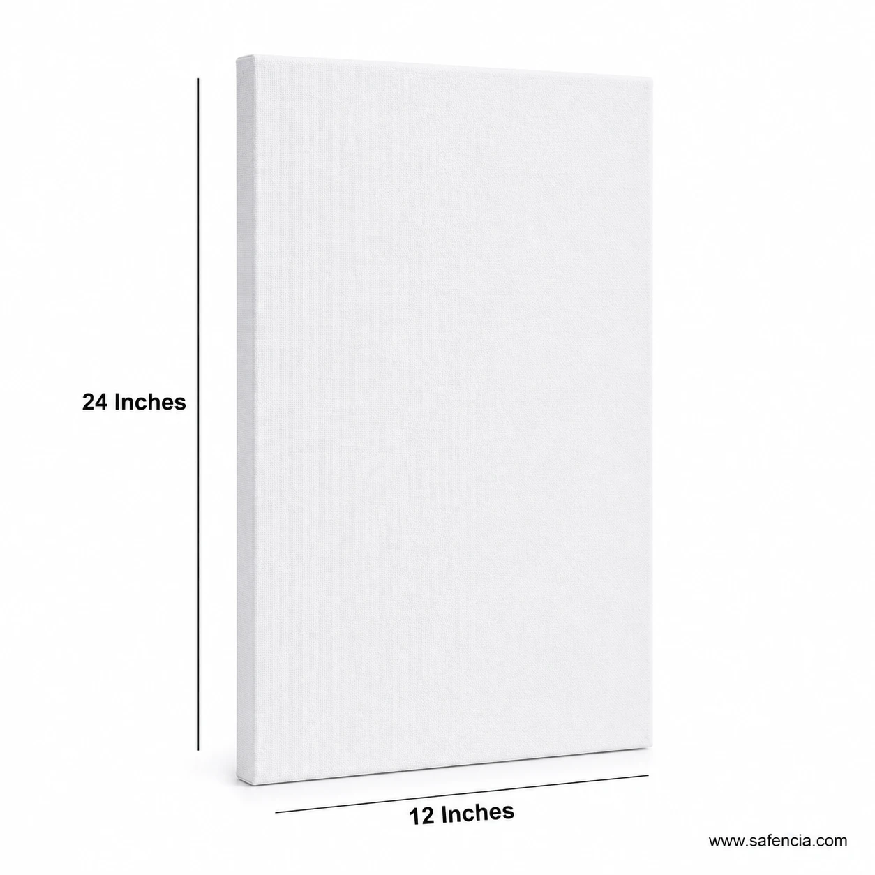 Artist canvas board 12x24 inch vertical painting panel