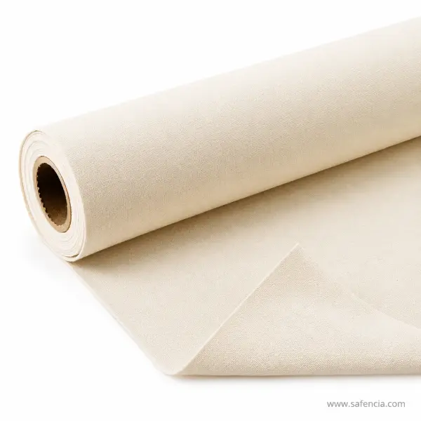 Natural Cotton Primed Artist Canvas Cloth Roll 1 Meter