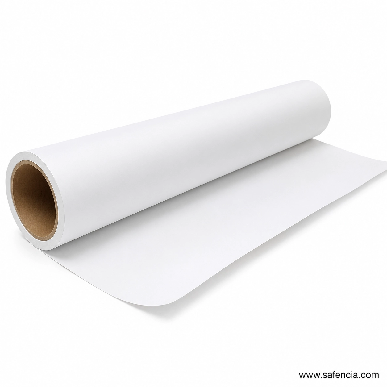 Euro tracing paper roll laid out flat on drafting desk showing smooth finish