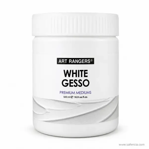 Art Rangers Titanium White Acrylic Gesso Primer 500ml (PE5100-2117)