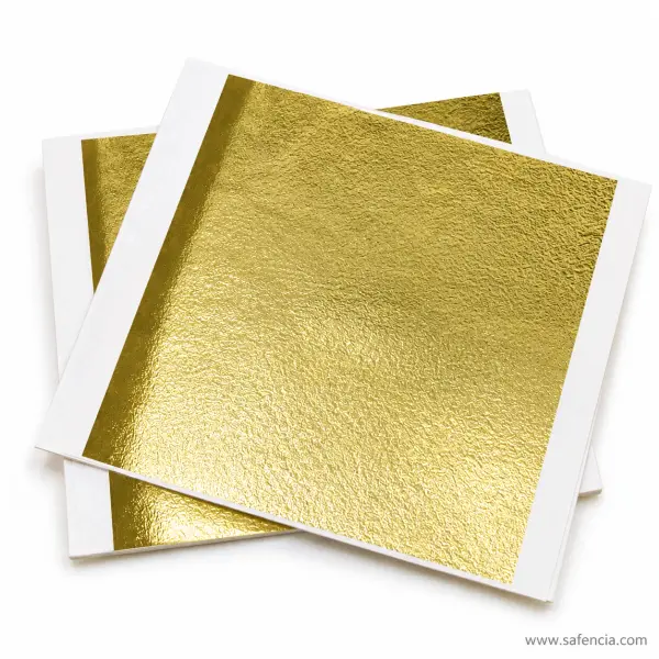 Premium Mirrored Metallic Gold Foil Craft Sheet (Non-Tarnish)