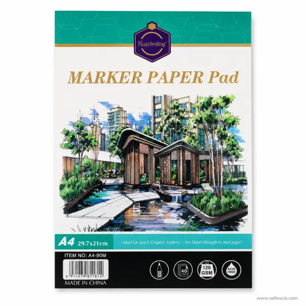 Keep Smiling Professional Bleedproof Marker Paper Pad