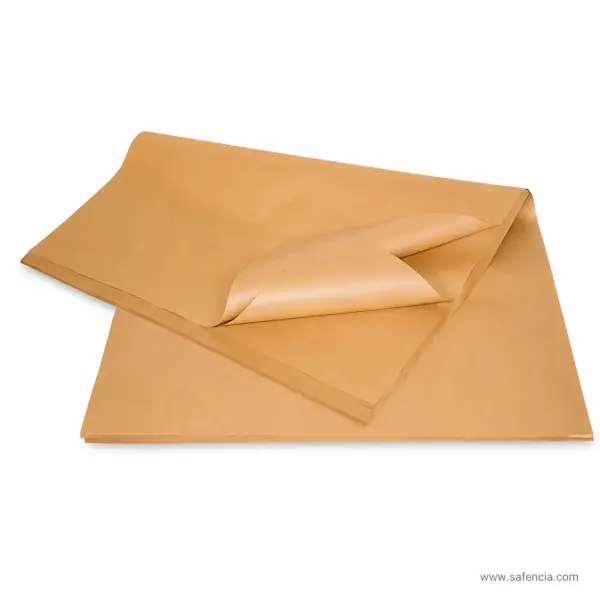 Heavy-Duty Natural Brown Kraft Paper Sheet (22x28 Inches / 56x71 cm)