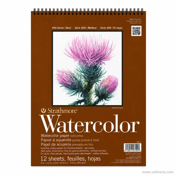 Strathmore 400 Series Watercolor Pad 300gsm (Cold Press)