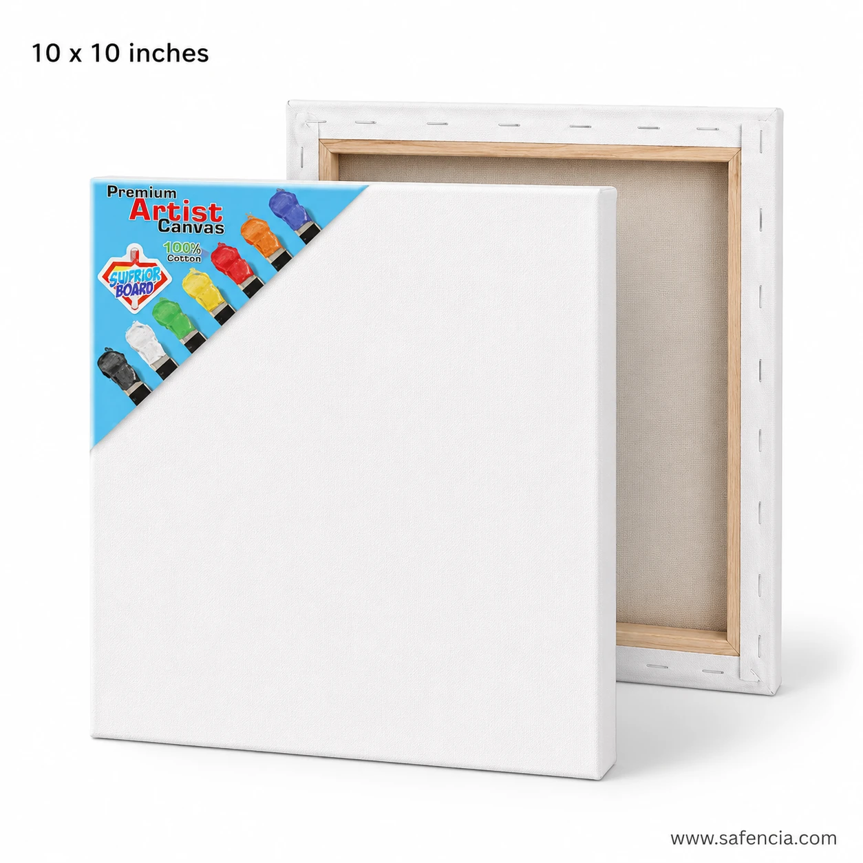 Superb Fine Quality artist canvas board 10x10 inch