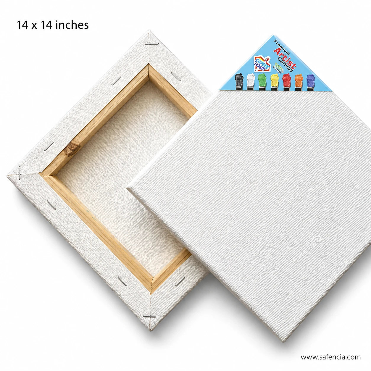 Superb Fine Quality artist canvas board 14x14 inch