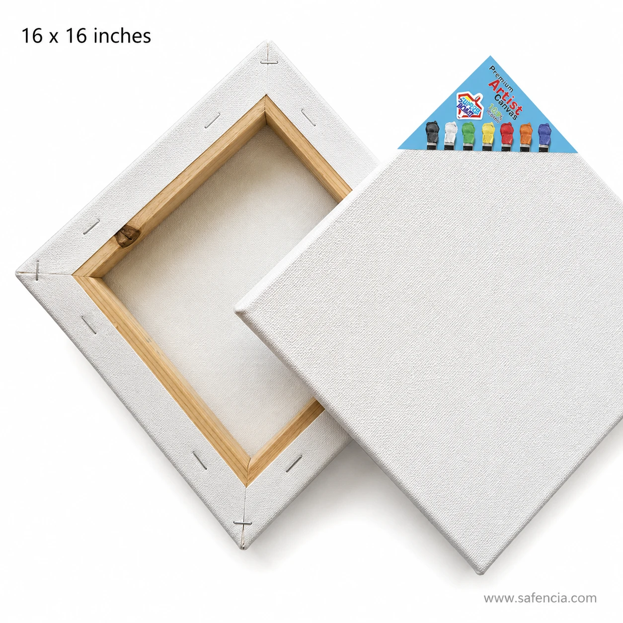 Superb Fine Quality artist canvas board 16x16 inch
