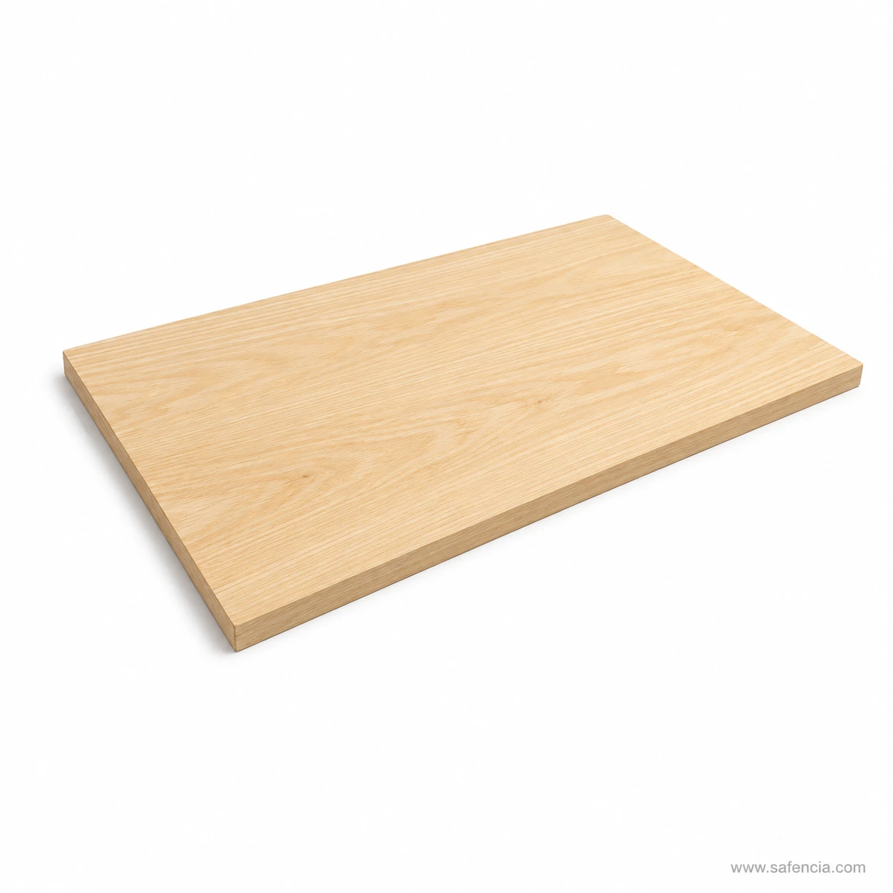 Edge thickness and surface smoothness detail of wooden drawing board