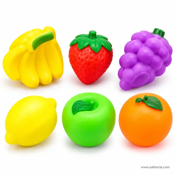 Chu Chu Fruit Bath Toys for Babies (6 Pcs)