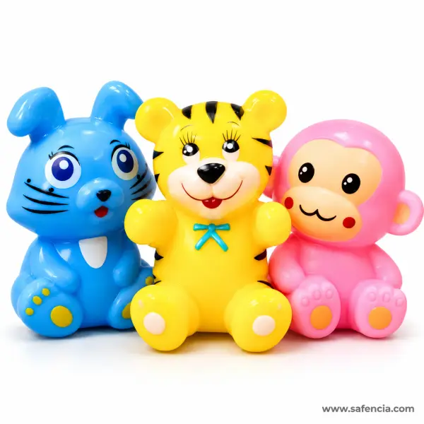Mama Baba Chu Chu Rabbit, Tiger and Monkey Bath Toys (3 Pcs)