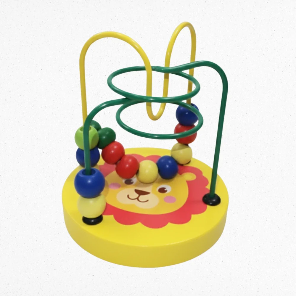 Circular Wooden Bead Wire Maze Roller Coaster product image 3
