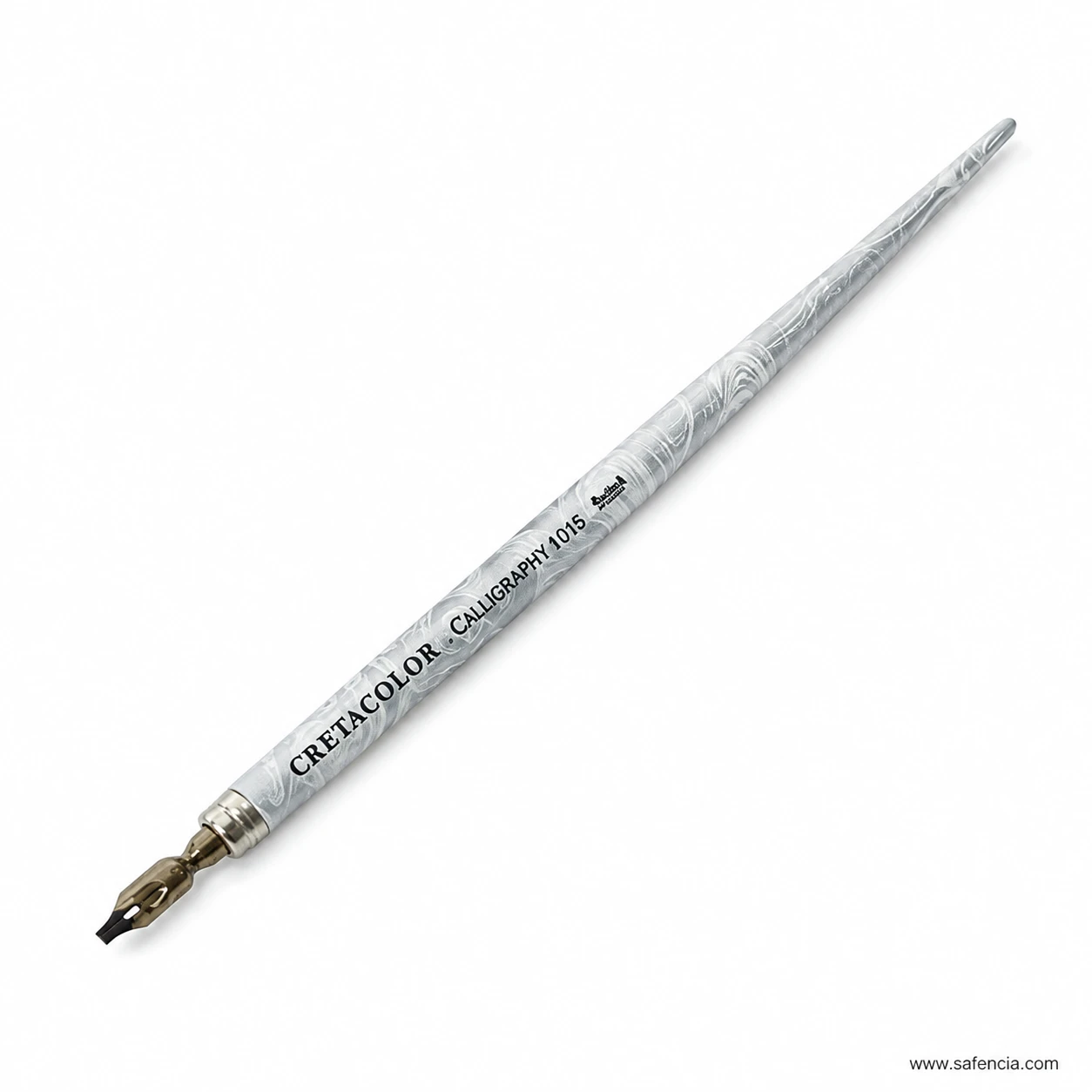 Cretacolor 105 marbled polish wooden calligraphy nib holder with universal metal insert