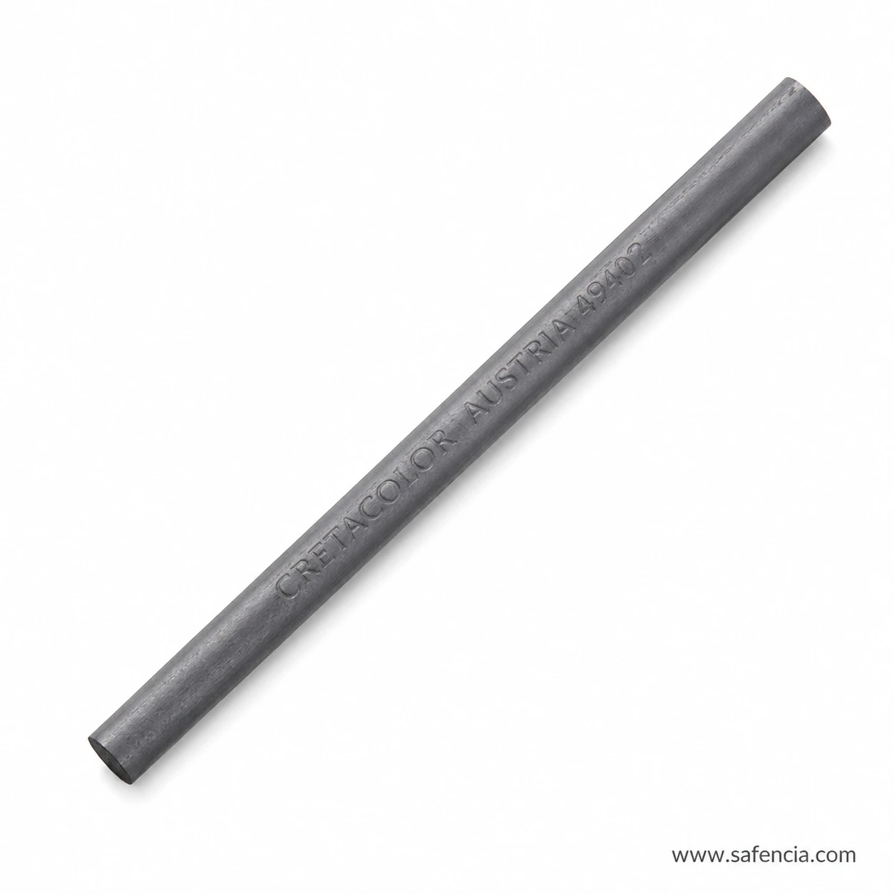 Cretacolor compressed charcoal stick laid diagonally showing its full length